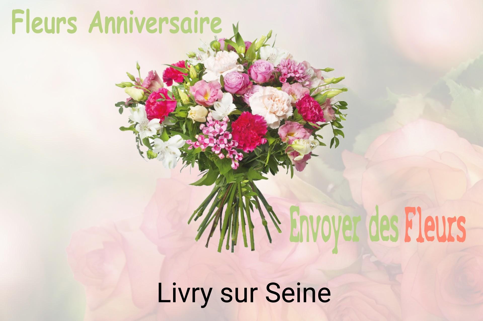 Bouquet de fleurs d’anniversaire livré à Livry-sur-Seine