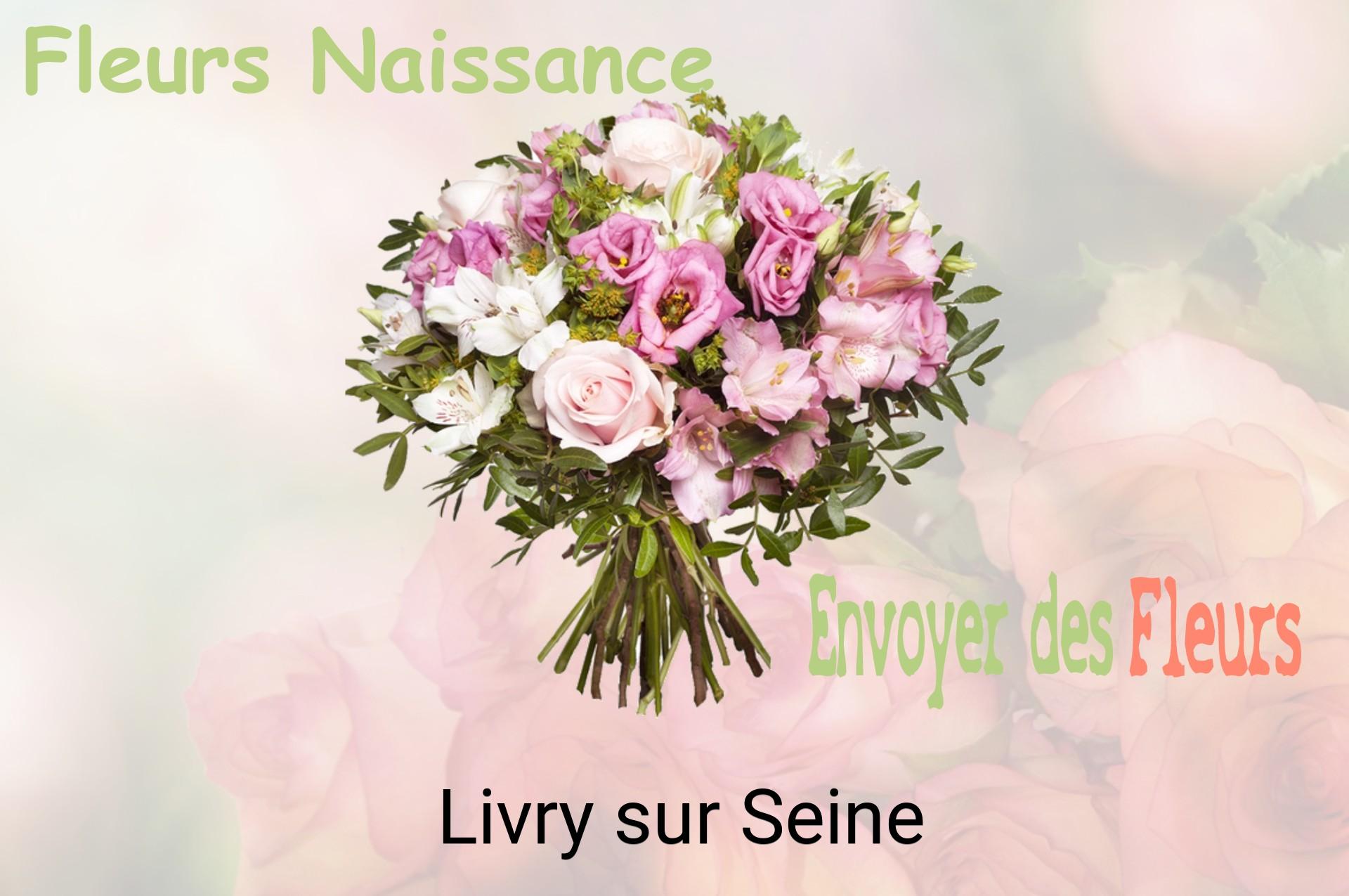 Bouquet de fleurs de naissance livré à Livry-sur-Seine